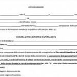 Dove scaricare l'autocertificazione